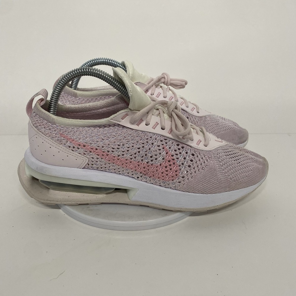 Nike Shoes Women Size 8 Air Max Flyknit Racer Pink Running Sneakers 3905
